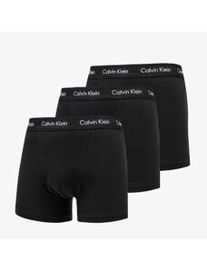Boxerky Calvin Klein 3-Pack Trunks Cotton Stretch Black