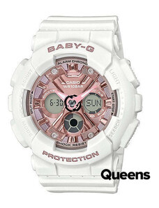 Pánske hodinky Casio Baby-G BA 130-7A1ER White