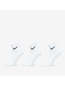 Pánske ponožky Nike Everyday Cushioned Training Ankle Socks 3-Pack White/ Black