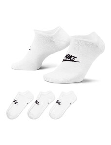 Pánske ponožky Nike NSW Everyday Essential No-Show Socks 3-Pack White/ Black