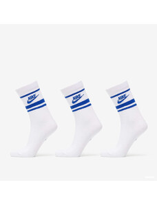 Pánske ponožky Nike NSW Everyday Essential Crew Socks 3-Pack White/ Blue