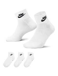 Pánske ponožky Nike Everyday Essential Ankle Socks 3-Pack White/ Black