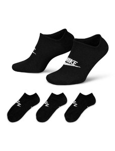 Pánske ponožky Nike Sportswear No-Show Socks 3-Pack Black/ White