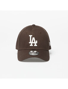 Šiltovka New Era Los Angeles Dodgers League Essential 9FORTY Adjustable Cap Brown Suede/ Off White
