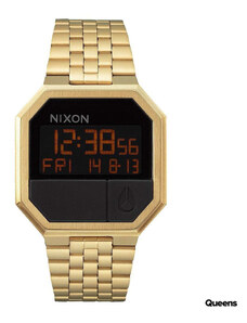 Pánske hodinky Nixon Re-Run Gold/ Black