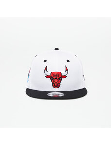 Šiltovka New Era Chicago Bulls White Crown Patch 9Fifty Snapback Cap Optic White/ Black
