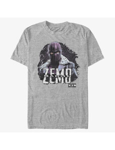 Pánske tričko Merch Marvel The Falcon and the Winter Soldier - Underworldly Heir Unisex T-Shirt Heather Grey