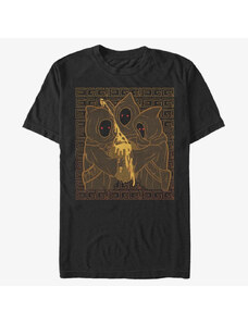 Pánske tričko Merch Star Wars: The Mandalorian - Jawa Egg Unisex T-Shirt Black