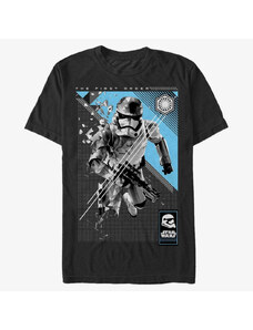 Pánske tričko Merch Star Wars: Episode 7 - Poly Trooper Unisex T-Shirt Black