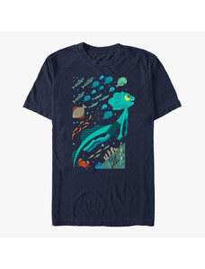 Pánske tričko Merch Pixar Luca - Under The Sea Unisex T-Shirt Navy Blue