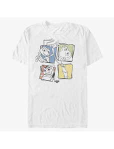 Pánske tričko Merch Pixar A Bug's Life - Four Up Unisex T-Shirt White