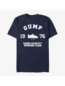Pánske tričko Merch Paramount Forrest Gump - GUMP CROSS COUNTRY RUNNING TEAM Unisex T-Shirt Navy Blue