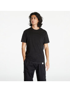 Pánske tričko Calvin Klein Jeans Woven Tab Short Sleeve Tee Black