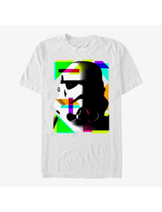 Pánske tričko Merch Star Wars: Classic - Squared Unisex T-Shirt White