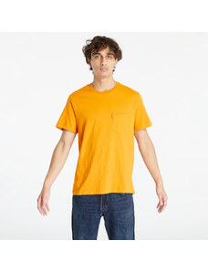 Pánske tričko Levi's  Ss Classic Pocket Tee Yellow/ Orange