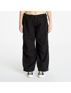Dámské plátěné kalhoty Urban Classics Ladies Cotton Parachute Pants Black