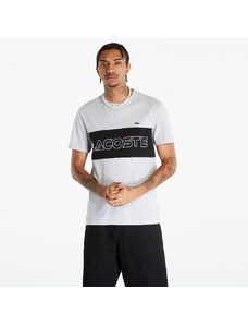 Pánske tričko LACOSTE Men's T-shirt Silver Chine/ Black