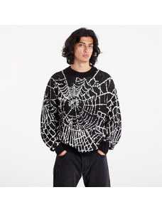 Pánsky sveter Wasted Paris Sweater Grid Black/ White
