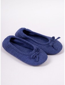 YoClub Dámske papuče, balerínky tmavo modré, veľkosť 36-37