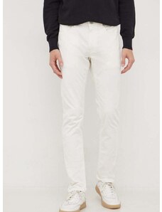 Manšestrové nohavice Polo Ralph Lauren béžová farba, priliehavé, 710917076