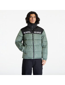 Pánska zimná bunda Karl Kani Retro Essential Puffer Jacket Dusty Green