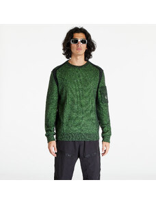 Pánsky sveter C.P. Company Fleece Knit Jumper Classic Green