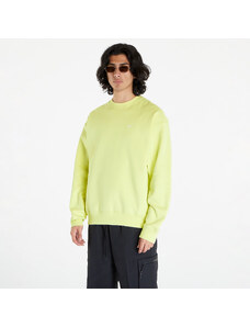 Pánska mikina Nike Solo Swoosh Fleece Fabric Sweatshirt Bright Green/ White