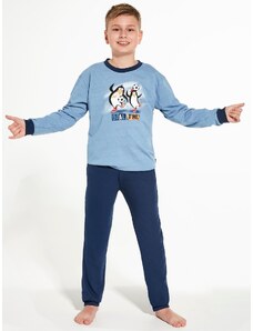 Pyjamas Cornette Kids Boy 477/136 Goal 86-128 blue melange