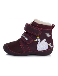 Detské dievčenské zimné topánky D.D.step raspberry W015-341W