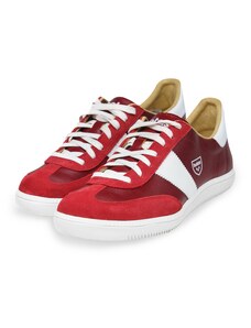 Vasky Botas Iconic Red - Dámske kožené tenisky / botasky čiervené, ručná výroba