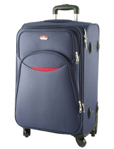 Veľký cestovný kufor na 4 kolieskach s expandérom 80 l Suitcase 013