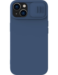 Nillkin CamShield Silikónový Kryt pre iPhone 15 Plus, Modrý