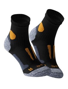 Stark Soul Bežecké Ponožky so špeciálnou výplňou 2 páry čierne oranžové Čierna 35 - 38