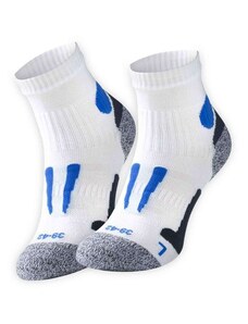 Stark Soul Bežecké Ponožky so špeciálnou výplňou 2 páry biele modré Biela 35 - 38