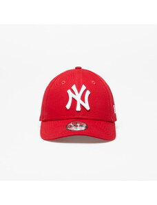Šiltovka New Era K 9Forty Child Adjustable Major League Baseball Basic New York Yankees Cap Scarlet/ White