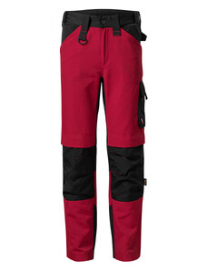 Pracovné nohavice pánske Rimeck Vertex - čierne-červené, 44