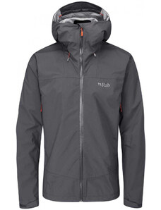Pánska bunda RAB Downpour Plus 2.0 Jacket UK M / graphene