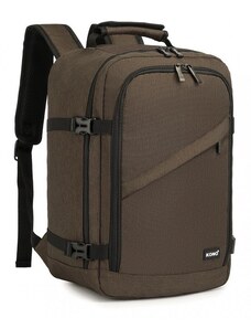 Konofactory Hnedý odolný batoh do lietadla "Transporter" - veľ. M
