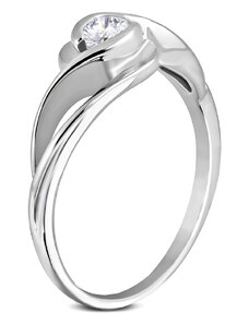 Kesi Engagement ring surgical steel rose