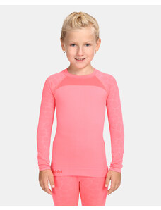 Dievčenské bezšvové termo tričko Kilpi CAROL-JG ružová