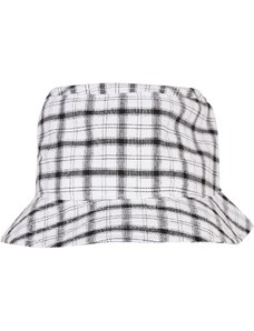 Flexfit Check Bucket Hat White/Grey