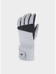 4F Pánske lyžiarske rukavice Thinsulate - šedé