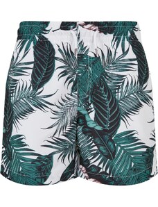 Urban Classics Kids Boys' swimsuit with palm leaf pattern aop
