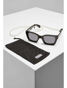 Urban Classics Accessoires Sunglasses Poros With chain black/black