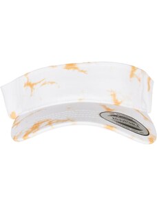 Flexfit Batik Curved Visor Cap Orange/White