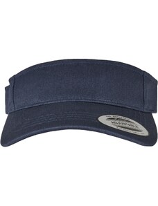 Flexfit Curved navy visor cap
