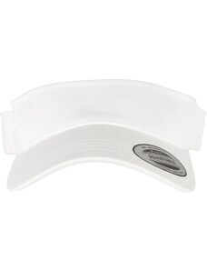 Flexfit Curved visor cap white