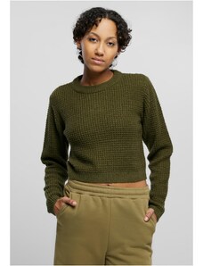 UC Ladies Women's short sweater UC - olive