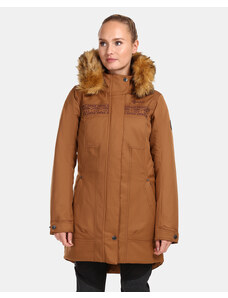Dámsky zimný kabát Kilpi PERU-W hnedá