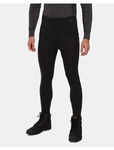 Pánske termo nohavice z merino vlny Kilpi MAVORA BOTTOM-M čierna